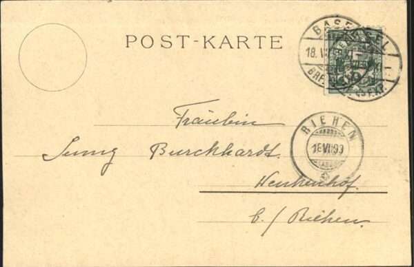 Basel BS Petersgasse Peters Kirche – Bild 2