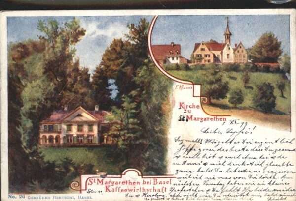 Basel BS St Margarethen Kaffeewirtschaft