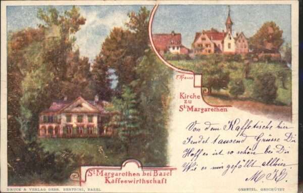Basel BS St Margarethen Kaffeewirtschaft