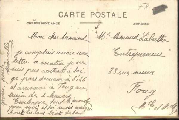 Reims Champagne Ardenne Place Eglise St Andre – Bild 2