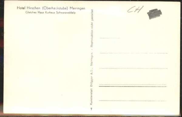 Meiringen BE Hotel Hirschen – Bild 2