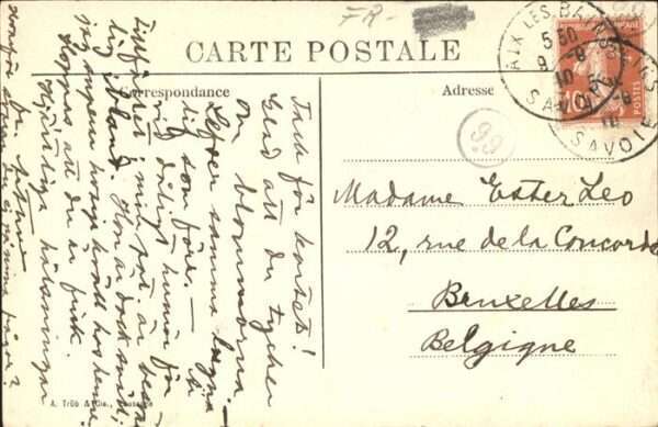 Aix-les-Bains Hotel Grande Bretagne Kutsche – Bild 2