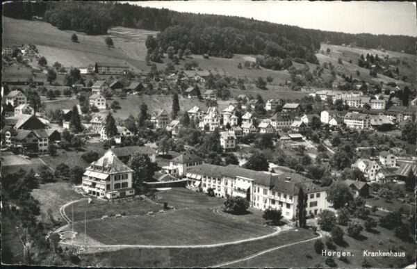 Horgen ZH Fliegeraufnahme Krankenhaus