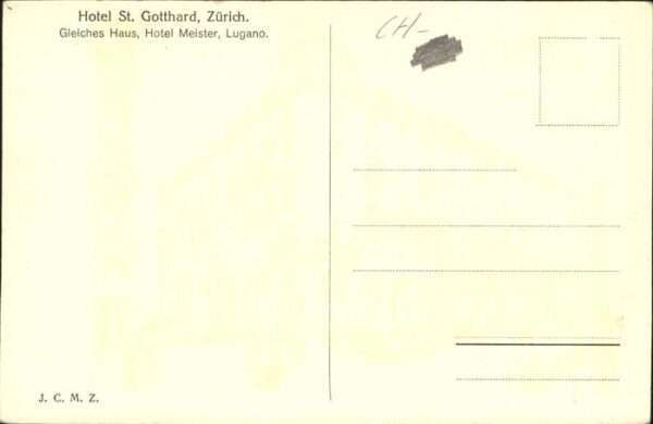 Zuerich Hotel St Gotthard – Bild 2
