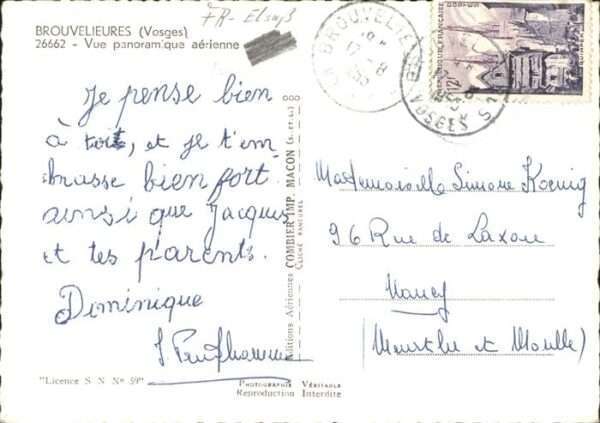 Brouvelieures Fliegeraufnahme – Bild 2
