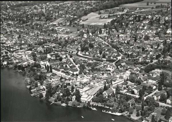 Erlenbach ZH Fliegeraufnahme