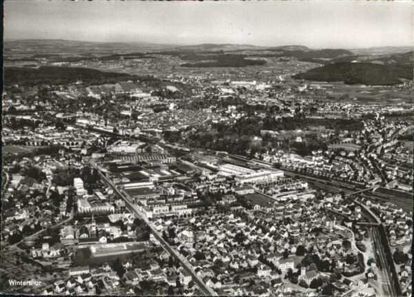 Winterthur Fliegeraufnahme