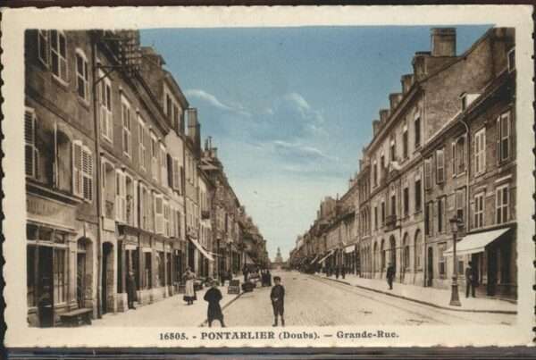 Pontarlier Grande Rue