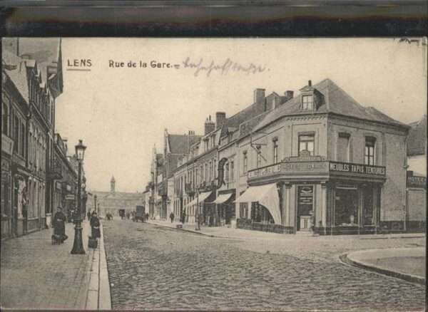 Lens Pas-de-Calais Rue de la Gare