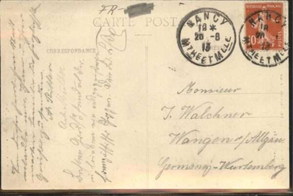 Nancy Lothringen Faubourg St Jean Strassenbahn – Bild 2
