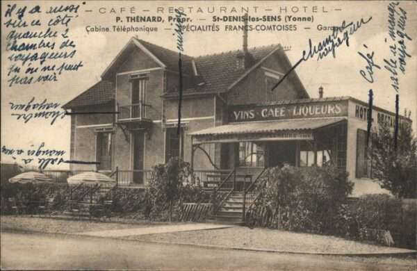 Saint-Denis-les-Sens Cabine Telephonique