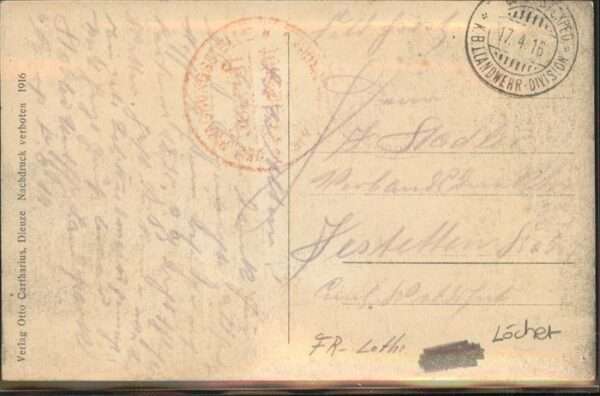 Parroy Zerstörtes Försterhaus – Bild 2