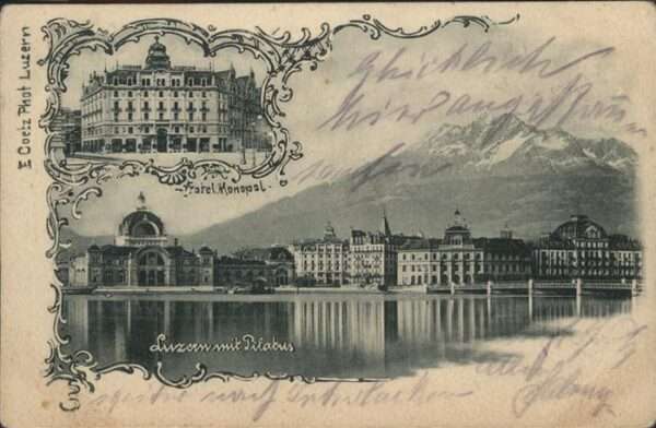Luzern LU Pilatus Hotel Monopol