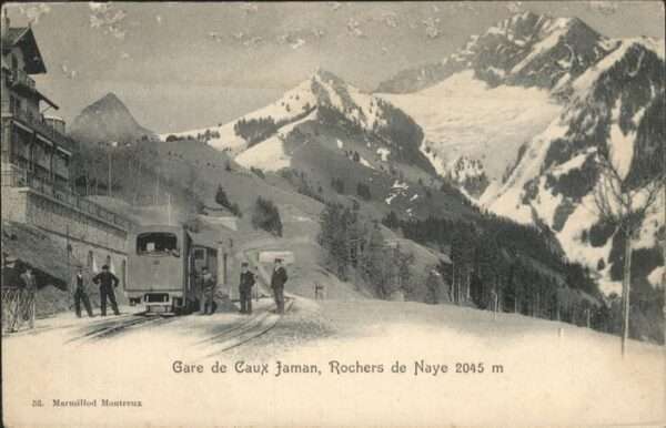 Rochers de Naye Caux Jaman Zug