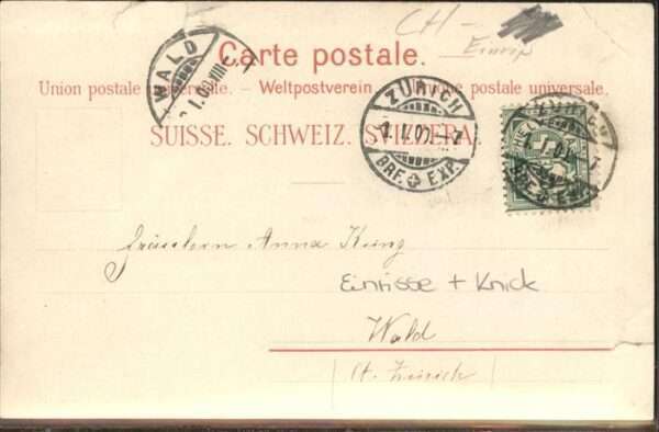 Schaffhausen SH Rheinfall Chocolat Suchard Cacao – Bild 2