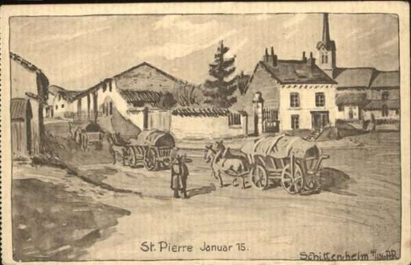 Saint-Pierre  Bas-Rhin Kutsche