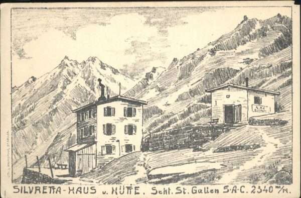 St Gallen SG Silvretta Haus