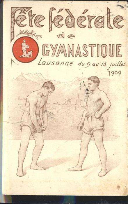 Lausanne VD Fete Gymnastique