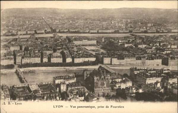 Lyon France Vue panoramique
Fourvière