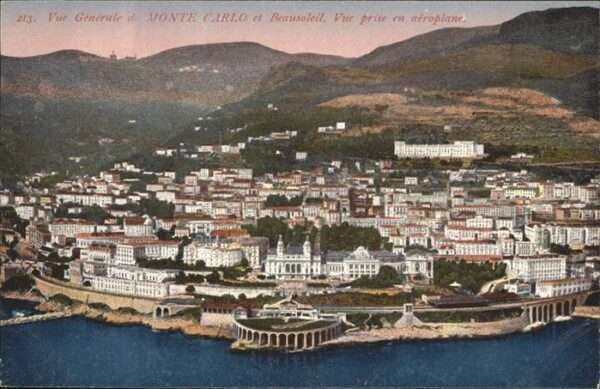 Monte-Carlo Vue aerienne