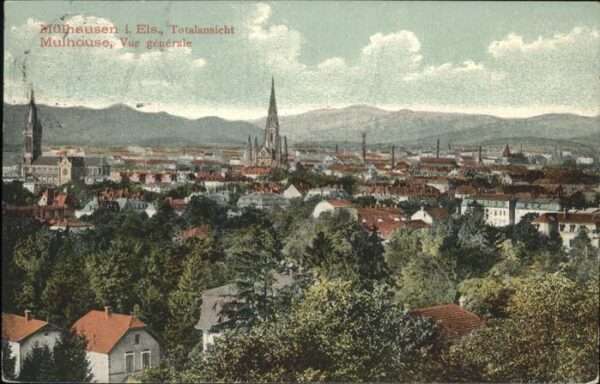 Mulhouse Muehlhausen Vue generale