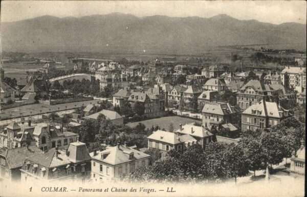 Colmar Haut Rhin Elsass Panorama
Chaines des Vosges