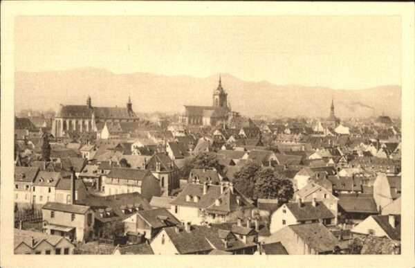 Colmar Haut Rhin Elsass Vue generale