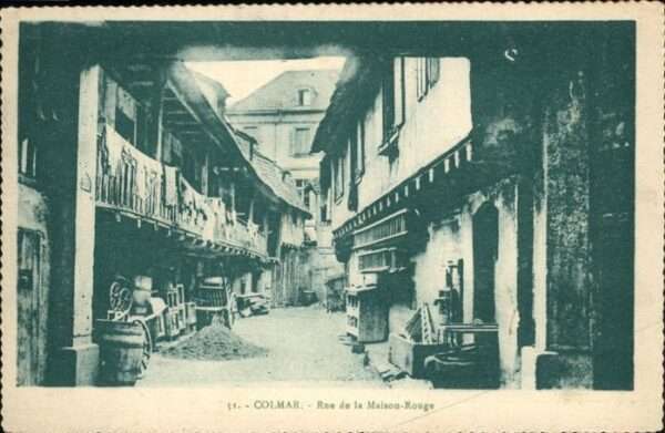 Colmar Haut Rhin Elsass Rue de la Moulin Rouge