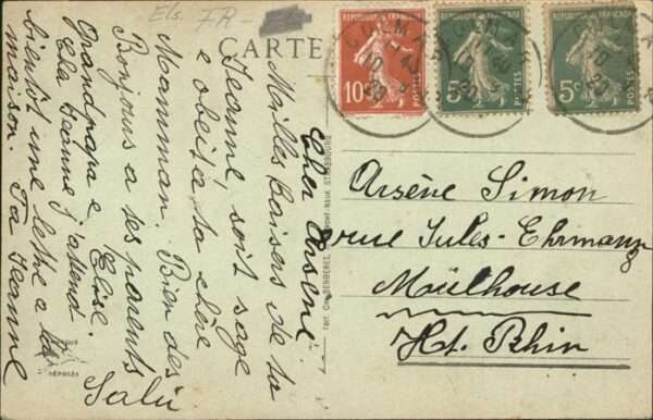 Colmar Haut Rhin Elsass Monument Hirn – Bild 2