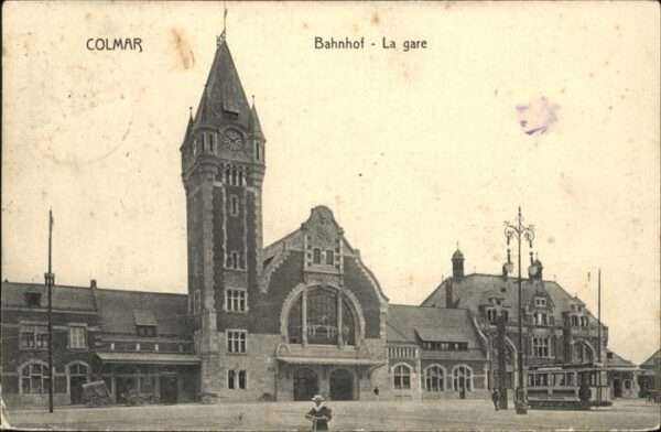 Colmar Haut Rhin Elsass La Gare