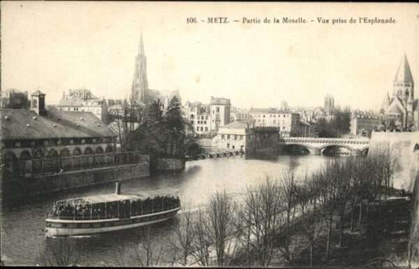 Metz  57 Moselle Partie de la Moselle