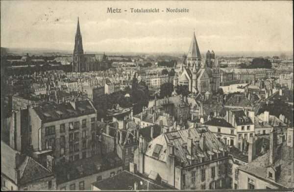 Metz  57 Moselle Totalansicht