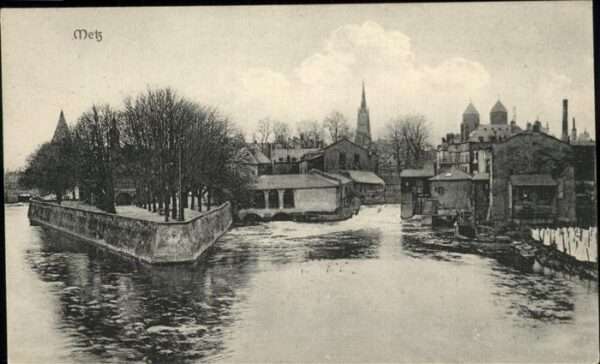 Metz  57 Moselle Vue generale