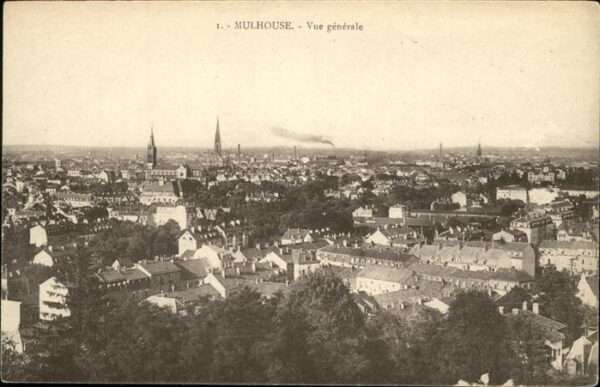 Mulhouse Muehlhausen Vue generale
