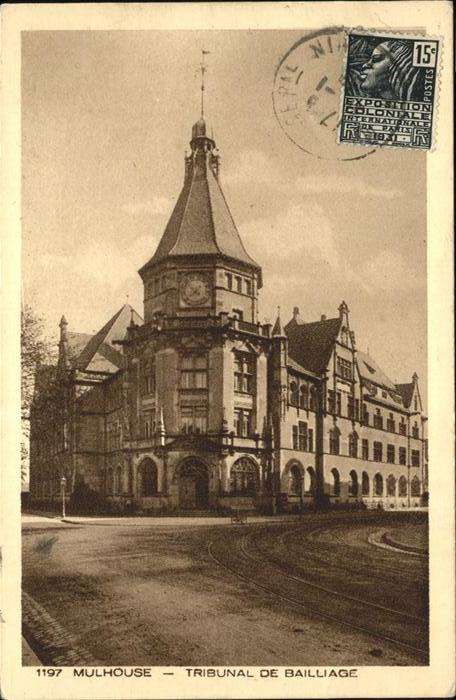 Mulhouse Muehlhausen Tribunal de Bailluaoc