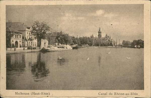 Mulhouse Muehlhausen Canal-du-Rhin