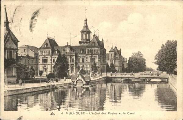 Mulhouse Muehlhausen Hotel des Postes
Canal