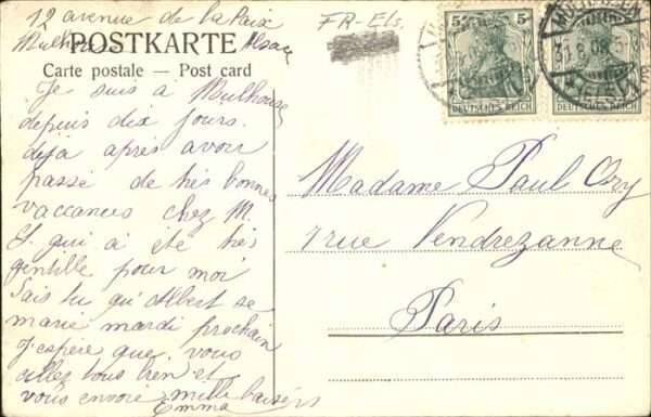 Mulhouse Muehlhausen Poste – Bild 2