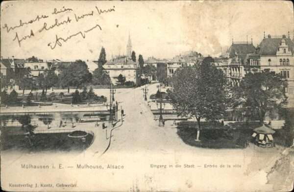 Mulhouse Muehlhausen Entree de la Ville