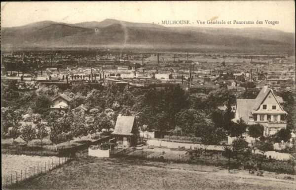 Mulhouse Muehlhausen Vue Generale
Panorama des Vosges