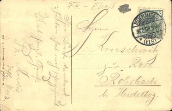 Mulhouse Muehlhausen Poste – Bild 2