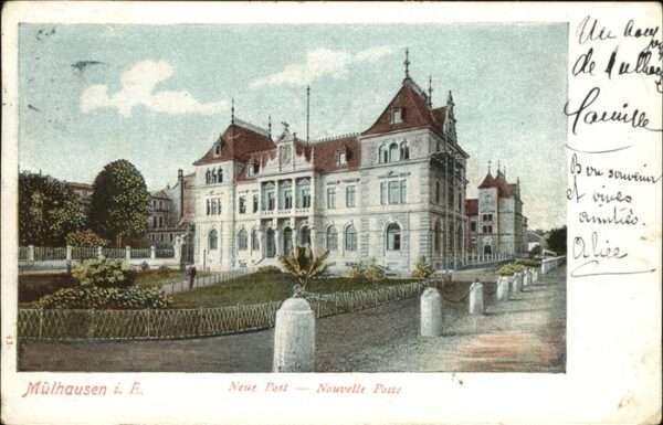 Mulhouse Muehlhausen Nouvelle Poste