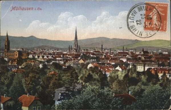 Mulhouse Muehlhausen Vue generale