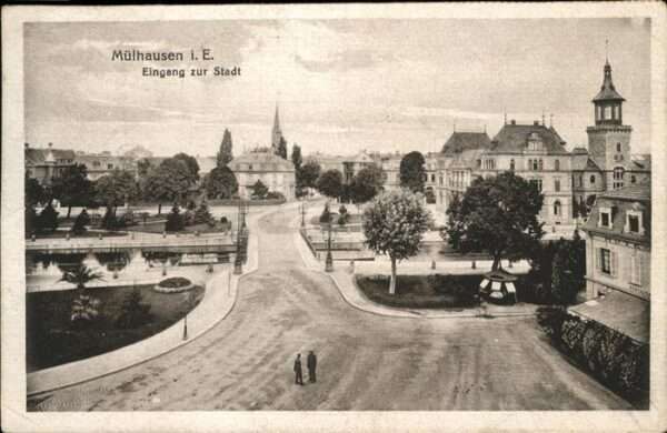 Mulhouse Muehlhausen Entree de la Ville