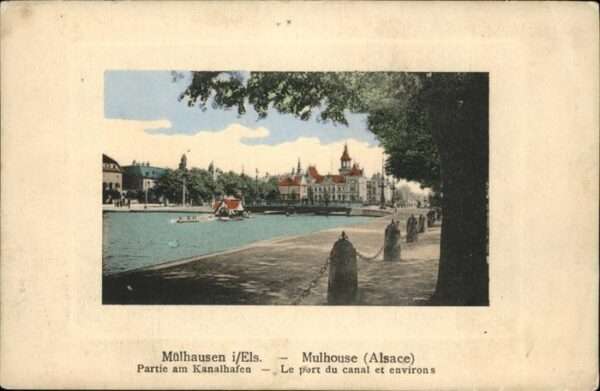 Mulhouse Muehlhausen Kanalhafen