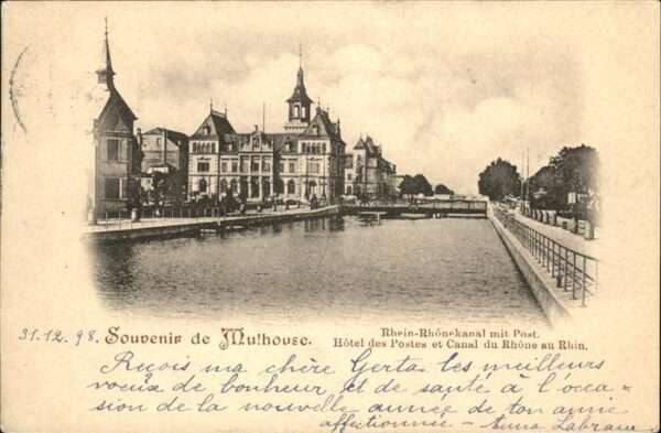 Mulhouse Muehlhausen Rhein-Rhonekanal