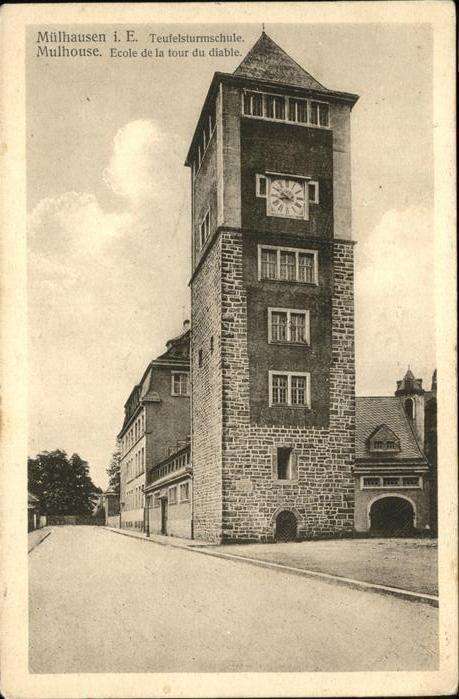 Mulhouse Muehlhausen Teufelsturmschule