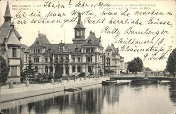 Mulhouse Muehlhausen Rhein-Rhone-Kanal