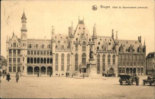 Bruges BRUGGE Belgie Hotel deu Gouvernement provincial