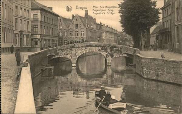 Bruges BRUGGE Belgie Pont des Augustines